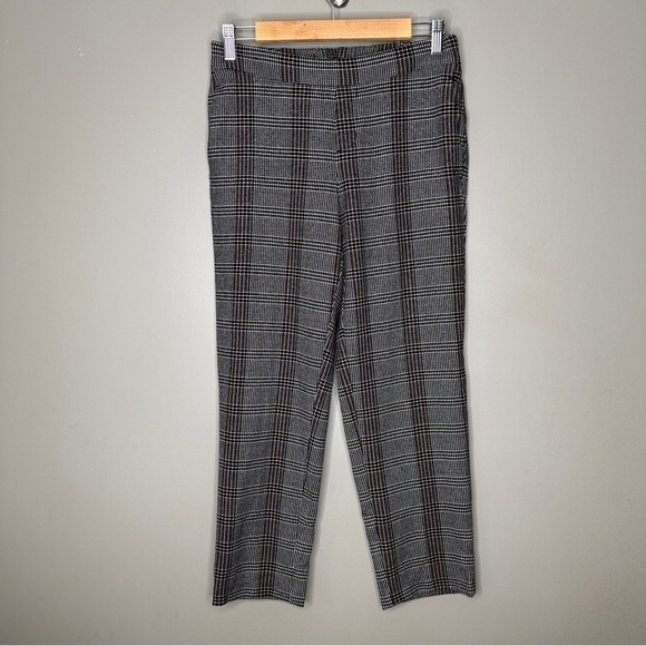 Old navy pull on plaid trousers - Picture 1 of 6